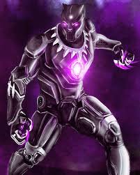 Black And Purple Iron Man Suit Awesome Everything Page On Instagram Black Panther Iron Man Mashup Blackpanther Tchalla Kingofwakand Black Panther Marvel Black Panther Iron Man Suit