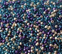 Glass Seed Bead Mix 6 0 4mm E Beads Metallic Turquoise Etsy Seed Beads Jewelry Making Beads Diy Jewelry Kit