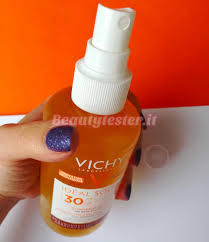 Acqua solare abbronzante carotene + aloe vera profumo coconut dermatologicamente testato acqua bronze fresh con aloe vera e tè verde facilita. Vichy Ideal Soleil Acqua Solare Abbronzatura Intensa