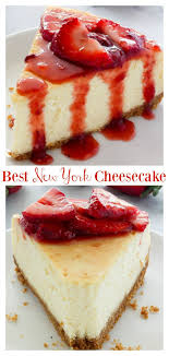 The Best New York Style Cheesecake Baker By Nature Recipe Cheesecake Recipes New York Style Cheesecake Cheesecake