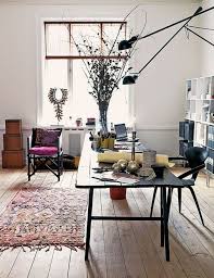 Gorgeous Studio Of Danish Designer Marianne Brandi For Elle Decor Espana Home Office Design Home Decor Home