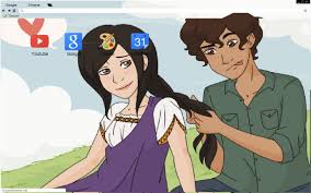 You get to see leo in action real soon.i just hope they pick some one cool to play me. Reyna And Leo Heroes Of Olympus Chrome Theme Themebeta