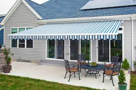 The brackets are aluminum and powder coated the same color as the frame and for protection and beauty. Diy Retractable Awnings