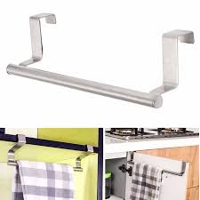 Sold and shipped by mdesign. Self Adhesive Kitchen Towel Bar Towels Rack Holder Stainless Steel Hanging Walmart Canada
