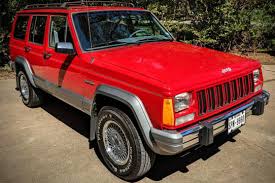 Image result for Poppy Red 1994 Jeep