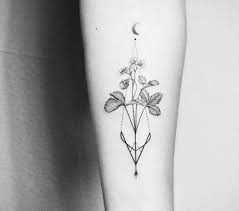 Strawberry vine tattoo black and white. Wild Strawberry Tattoo By Amanda Piejak Strawberry Tattoo Wild Strawberry Tattoo Line Work Tattoo