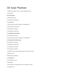 Soal uas ganjil ipa smp kelas ix 2015 2016. Contoh Soal Biologi Animalia Dan Pembahasannya Soal Kelasmu