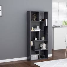 The most common etagere style industrial material is metal. Bibliotheque Style Industriel Etagere De Rangement Meuble Pour Salon Bureau Gris Brillant 67x24x161 Cm Agglomere Achat Vente Bibliotheque Bibliotheque Style Industriel Cdiscount