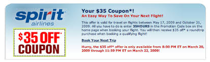 35 Coupon Code On Spirit Airlines Airfarewatchdog Blog