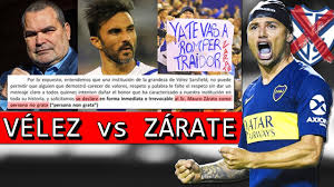 La continuidad del entrenador mauricio pellegrino al frente del plantel de vélez sarsfield puede quedar resuelta la semana próxima, a partir de una futura reunión que ambas partes llevarán a cabo durante los próximos días. Por Que Velez Odia A Mauro Zarate Youtube