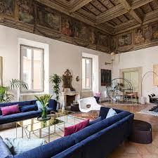 12 3/4 inches (48.3 x 32.4 cm) 16th century clothing textiles museum fabric prints collection design home decor art. 16th Century Roman Palazzo Combines Frescoes And Modern Decor Curbed