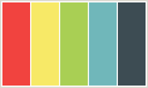 One successful strategy is to pick analogous colors — those that are next to each other on the color wheel, such as yellow and green. Colorcombo375 Color Combination Tags Conifer Flamingo Green Yellow Light Blue Light Blue Lim Green Colour Palette Green Color Schemes Red Colour Palette