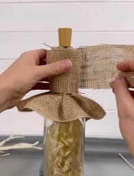 Scarecrow Wine Bottle DIY Tutorial - Emily Seilhamer Art