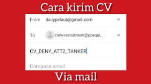Menulis email yang baik dan benar akan mengurangi waktu kamu dalam membaca email dan merespons email tersebut. Tips Cara Kirim Cv Lewat Email Daily Pelaut Youtube