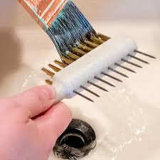 If the latex paint has hardened out and dried into your bristles, washing it. How To Clean Paint Brushes The Right Way The Handyman S Daughter