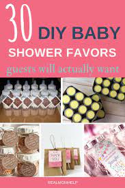 30 Diy Baby Shower Favors Guests Will Actually Want Baby Shower Favors Diy Cheap Baby Shower Favors Unique Baby Shower Favors