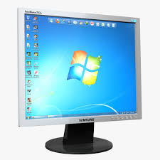 Monitor 723n Max Monitor Desktop Computers 3d Model