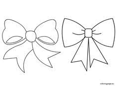 From above on each side we draw a curve, from the core we show folds. Christmas Bow Drawings Novocom Top