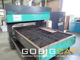 Shibuya Silas Spl3425 Sol12mv7f Used Laser Cutting Machine 2002 For Sale