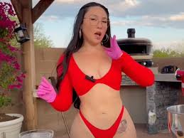 Bikini Chef K: Watching the jaw-dropping baker bake will make you hungry -  and thirsty — Adult The Culture