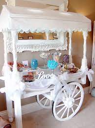 Pin By April Cagle On I Want A Candy Cart Wedding Sweet Cart Sweet Carts Candy Cart