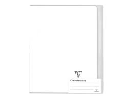 clairefontaine koverbook cahier polypro 17 x 22 cm 96 pages grands carreaux seyes transparent protege cahier cahier transparent