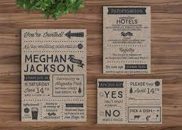Wedding Invitation Template Printable Rustic Kraft Paper Etsy Wedding Invitations Rustic Printable Wedding Invitations Wedding Invitation Templates