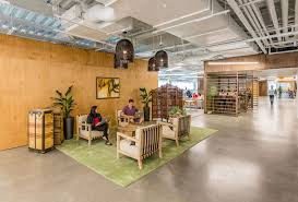 With our new mountain view campus, we embraced the innovative nature of the region and took a different approach to our build process. Global Influence Mixes With Local Expertise At Medallia S Silicon Valley Office By M Moser Interior Design Magazine