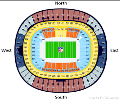 Wembley Stadium Seating Plan Nfl American Football Mapaplan Com