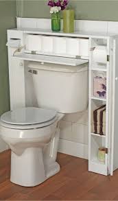 27 Easy Storage Ideas For Small Spaces Over The Toilet Cabinet Bathroom Space Saver Small Bathroom Storage