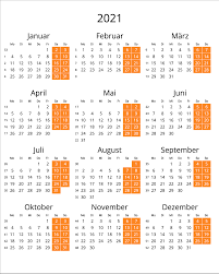 Calendar 2021 with week numbers. 2021 Yearly Germany Calendar Jpg Format