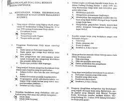 Contoh Soal K3 Beserta Jawabannya Peranti Guru