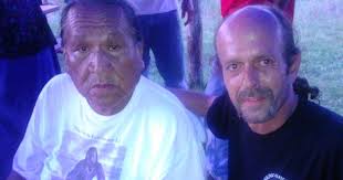 Official Blog of the Mackinac Bands: Chief Leonard Crow Dog and Mackinac  Band Member Ronald Bushnell at the Sacred Pipes Sundance in Pipestone  Minnesota.