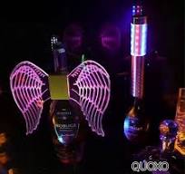 Amazon.com: QUOXO Angel Wings LED Strobe Lights, Champagne ...