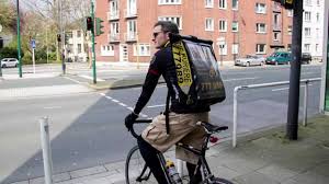 Same Day Delivery Mit Fahrradkurier Youtube