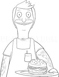 Bob's burgers recently returned for its 10th season. How To Draw Bob Bobs Burgers Step By Step Drawing Guide By Dawn Dragoart Com