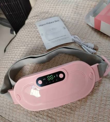 ✨ CINTURÓN TÉRMICO ANTICÓLICOS - Q115 ✨ ¡Despídete del dolor menstrual y  siéntete cómoda en cualquier momento del mes! 💖 ✓ Alivio inmediato de los  cólicos ✓ Masaje relajante con diferentes frecuencias