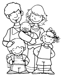 La carita de los niños pueden decirnos muchas cosas buenas y malas. Dibujos De Familia Para Colorear 100 Imagenes Para Imprimir Gratis
