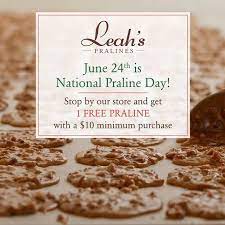 Check spelling or type a new query. National Praline Day June 24 Cheap Deals And Easy Recipes Where Nola Eats Nola Com