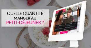 Combien De Calories Pour Le Petit Dejeuner Repas Du Matin
