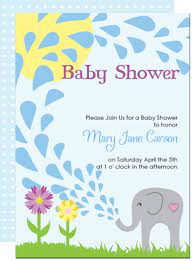 Create baby shower invitations by basicinvite.com. Printable Elephant Baby Shower Invitations Templates