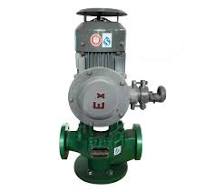Fluorine Lined Vertical Pipeline Pump Nitric Acid Centrifugal Pump