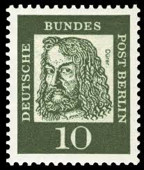 Deutsche Post Berlin Durer Stamp 1961 Stamp Valuable Postage Stamps German Stamps