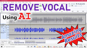 Remove Vocal Using Ai With Amazing Results Youtube