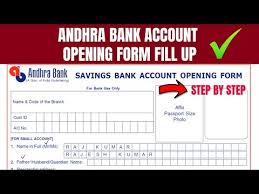 The bank offers a variety of products and services to its customers like savings schemes (including government savings schemes), credit cards, loans, debit cards corporate financing, insurance, internet banking, and mobile banking as well as products and services catering specifically to national. How To Fill Andhra Bank Account Opening Form Andhra Bank Account Opening Pdf Form Filling