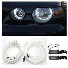Bmw 3 Series E46 Compact Ccfl Angel Eye Kit 6000k White Bulbs Leds External Lights Indicators Zeppy Io Bmw Compact Bmw Angel Eyes
