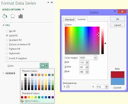 Excel Chart Series Colors Excel Vba Chart Line Color Rgb