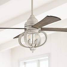 Well you're in luck, because here they come. 60 Craftmade Augusta Led Ceiling Fan In Cottage White 70g05 Lamps Plus