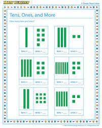 Tens and ones worksheet is composed of the following numbers worksheet , numbers activity , numbers exercise and math problems. Printable Tens And Ones Worksheets Preschool Worksheet Gallery
