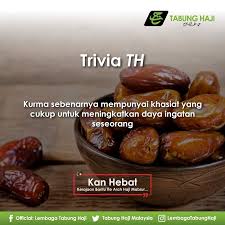 Dunia medis sudah membuktikan khasiat buah kurma bagi tubuh kita, apa lagi dibulan. Tabung Haji Malaysia Pa Twitter Ini Adalah Salah Satu Antara Khasiat Buah Kurma Yang Telah Dibuktikan Melalui Kajian Saintifik Bersama Kita Amalkan Pengambilan Buah Kurma Sebagai Makanan Harian Th Tabunghaji Https T Co D5vkrjvipu